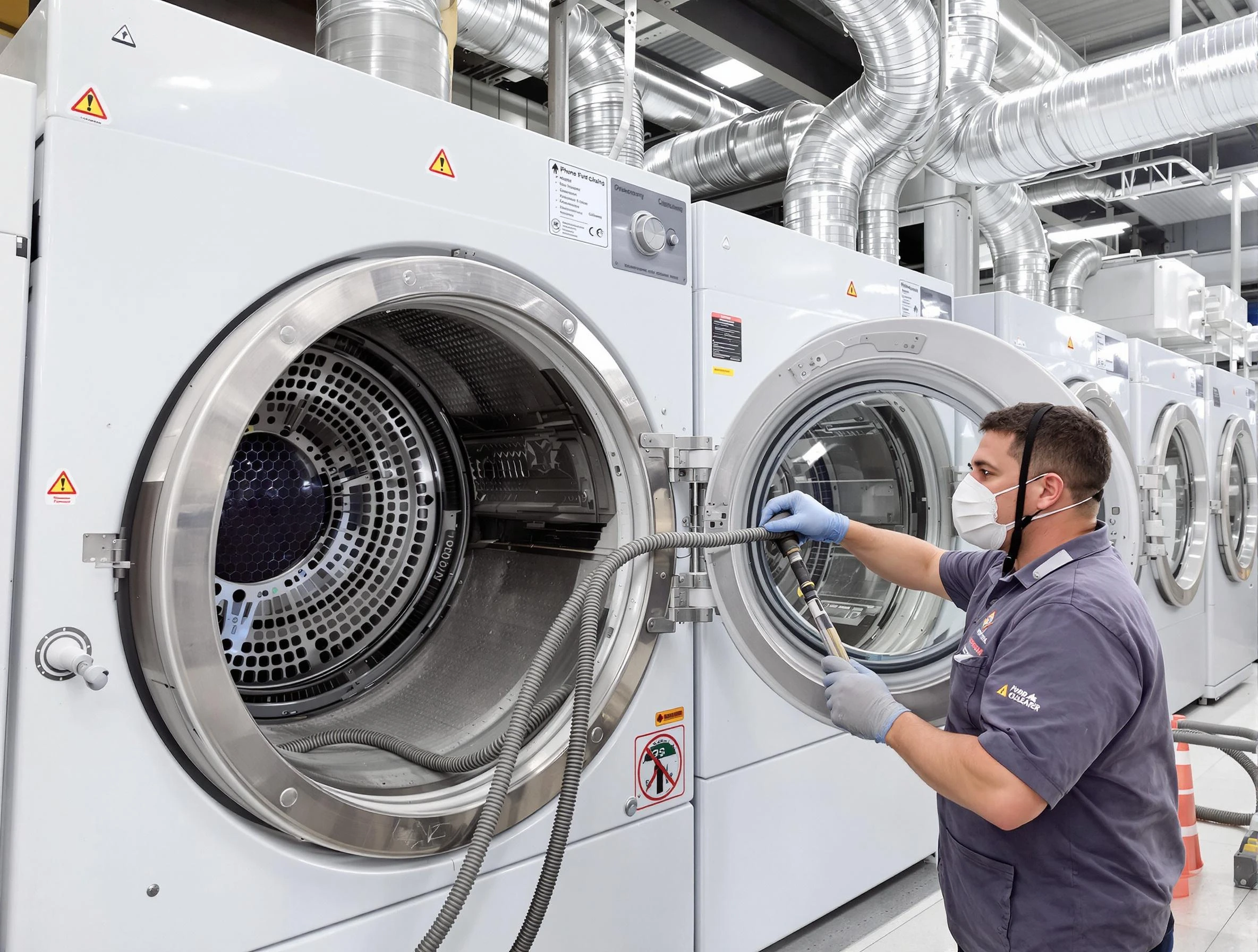 Industrial-grade dryer vent cleaning by Salem Dryer Vent Cleaning in Salem